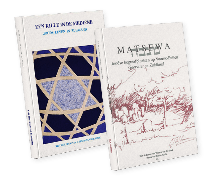 Eerdere boeken van Riet de Leeuw van Weenen naast elkaar