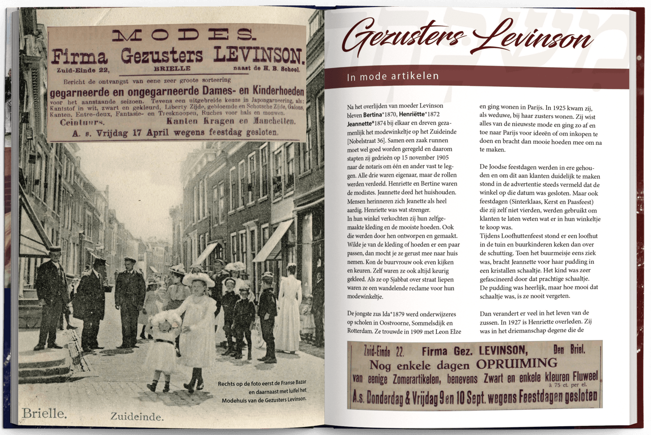 Spread uit het boek: Levinson